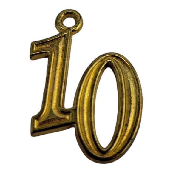 2012 Graduation Tassel Pendant Golden Charm 2012 Jostens Grad, Celebration, Goal - Picture 13 of 16